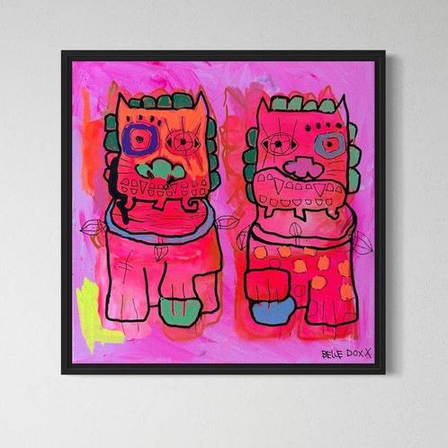 Belle Doxx - Filthy bastards, Antiek en Kunst, Kunst | Schilderijen | Modern