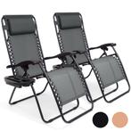 2dekans | LifeGoods Opvouwbare Tuinstoelen - 2 Stuks -, Tuin en Terras, Ophalen of Verzenden, Zo goed als nieuw, LifeGoods
