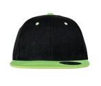 Snapback Two Tone 6 kleuren - Lime/Zwart, Hobby en Vrije tijd, Ophalen of Verzenden, Nieuw