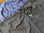 pure zijden vintage stof - Textiel (2)  - 400 cm - 100 cm
