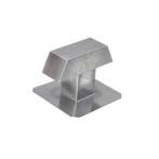 AircoExit dakdoorvoer aluminium 120 mm duo, Verzenden, Nieuw
