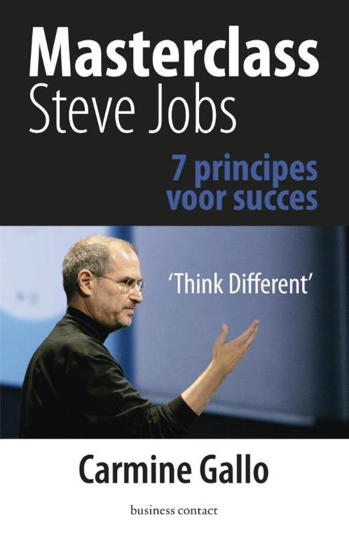 Masterclass Steve Jobs 9789047006480 Carmine Gallo, Boeken, Wetenschap, Gelezen, Verzenden