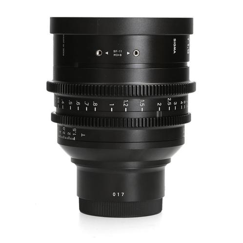 Sigma 35mm T1.5 FF F/VE Cine FF High Speed Prime FF Metric -, Audio, Tv en Foto, Fotografie | Lenzen en Objectieven, Zo goed als nieuw