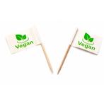 Vlagprikker Vegan 500st., Nieuw, Verzenden