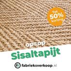 Sisaltapijt nu tot 50% goedkoper bij Fabrieksverkoop!, Huis en Inrichting, Stoffering | Vloerbedekking, Ophalen, Nieuw, Blauw