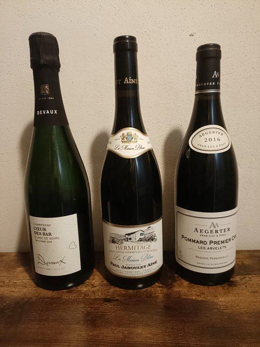 Jean Luc & Paul Aegerter Les Arvelets 2016 - Paul Jaboulet, Verzamelen, Wijnen