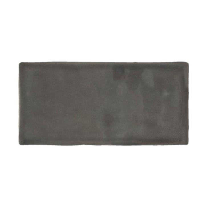 Wandtegel Atlas Graphite Brillo 7.5x15 cm Glans Antraciet, Doe-het-zelf en Verbouw, Sanitair, Overige typen, Nieuw, Ophalen of Verzenden