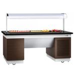 GGM Gastro | Koud buffet toonbank DUBLIN - 2000mm - met |, Verzenden, Nieuw, 140 tot 160 cm