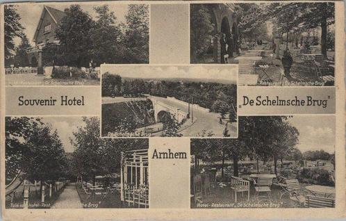 ARNHEM - Souvenir Hotel De Schelmsche Brug, Verzamelen, Ansichtkaarten | Nederland, Verzenden