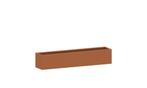 Cortenstaal plantenbak 250x50x50cm - Zonder bodem - HTDesign, 100 cm of meer, Nieuw, Metaal, Rechthoekig