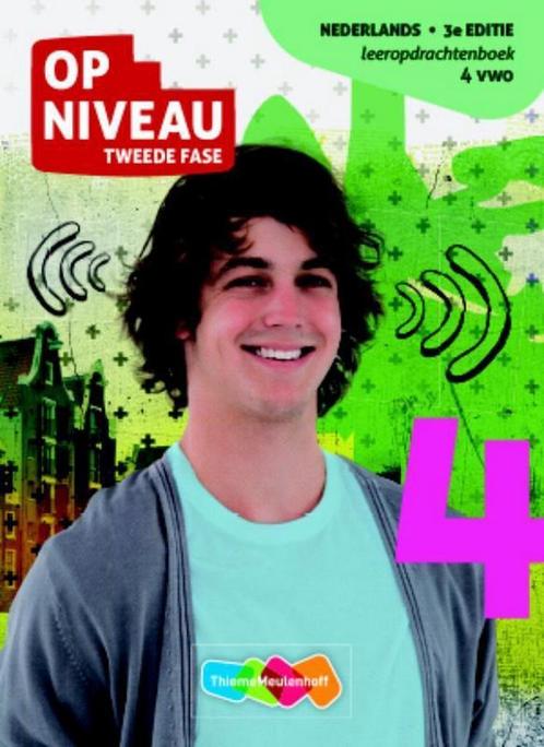 9789006627626 Op niveau tweede fase 4 vwo Leeropdrachtenboek, Boeken, Schoolboeken, Zo goed als nieuw, Verzenden