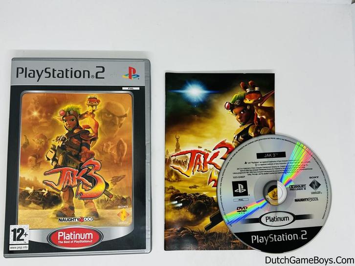 Playstation 2 / PS2 - Jak 3 - Platinum, Spelcomputers en Games, Games | Sony PlayStation 2, Gebruikt, Verzenden