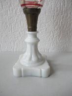 Brevette L& B - Olielamp - Antieke olielamp - koper en glas, Antiek en Kunst