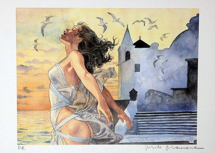 Manara, Milo - 1 Offset Print - Ischia - 2006, Boeken, Strips | Comics