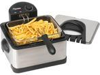 Bestron XL Frituurpan met 3 frituurmanden, incl. koude zone, Verzenden, Zo goed als nieuw