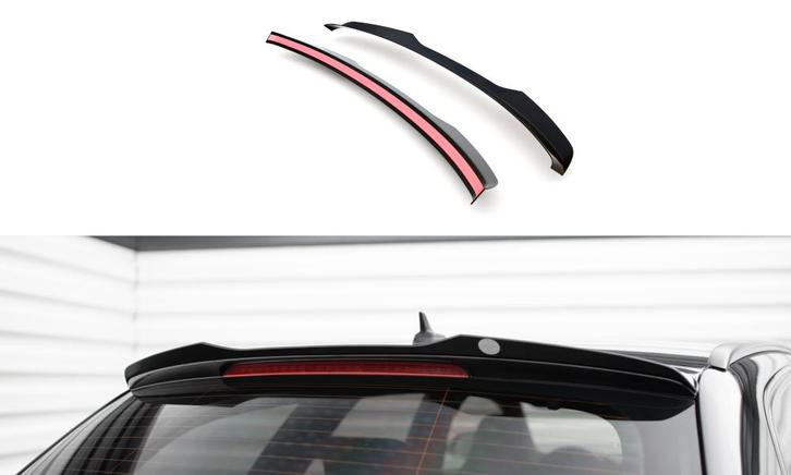 Spoiler Audi RS6 C6 Avant Maxton Glans Zwart, Auto-onderdelen, Carrosserie en Plaatwerk, Ophalen of Verzenden