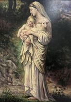 Scuola europea (XX), da William Adolphe Bouguereau - Madonna, Antiek en Kunst