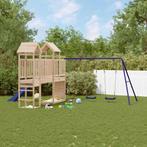 vidaXL Speelhuis massief grenenhout, Verzenden, Nieuw