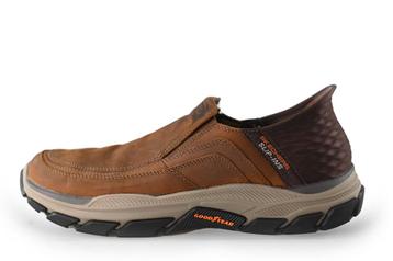 Skechers Instappers in maat 45 Bruin | 10% extra korting beschikbaar voor biedingen