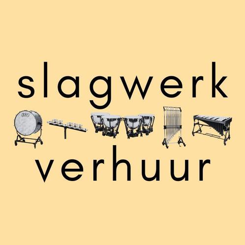 slagwerk VERHUUR oa. pauken crotales buisklokken windmachine, Muziek en Instrumenten, Percussie, Melodische percussie, Nieuw
