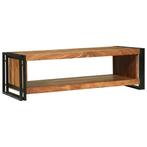 vidaXL Salontafel Bruin 120 x 50 x 38 cm Massief acaciahout, Huis en Inrichting, Tafels | Salontafels, Verzenden, Nieuw, 50 tot 100 cm