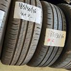 2 x Continental SportContact 5 185-50-16 Zomerbanden 7mm, Gebruikt, 16 inch, Band(en), Personenwagen