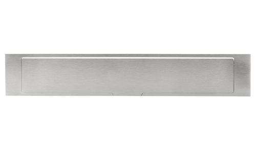 Briefplaat SQUARE LSQ380 mat rvs, Doe-het-zelf en Verbouw, Hang- en Sluitwerk, Verzenden