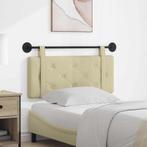 vidaXL Hangend Hoofdeinde Wandgemonteerd Crème 100 cm Nep, Verzenden, Nieuw, Crème, Overige materialen