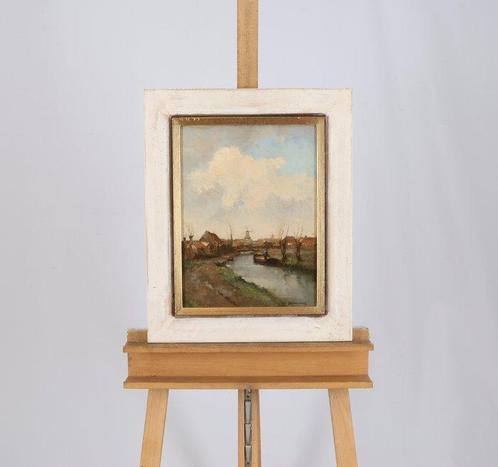 Johan Hendrik Kaemmerer (1894-1979) - De rivier door het, Antiek en Kunst, Kunst | Schilderijen | Klassiek