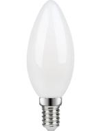 SPL LED Kaarslamp E14 3W 250lm 2700K | Melkglas | Dimbaar, Ophalen of Verzenden, Nieuw
