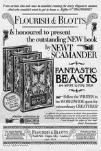 Poster Fantastic Beasts the Crimes of Grindelwald Flourish, Verzenden, Nieuw, A1 t/m A3