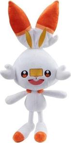 Pokemon Knuffel - Scorbunny (20 cm) | Pokémon - Hobby, Verzenden, Nieuw