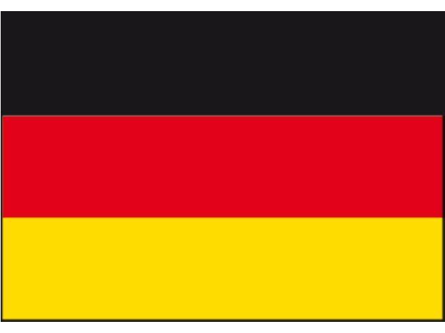 Vlag Duitsland, Watersport en Boten, Bootonderdelen, Nieuw, Zeilboot of Motorboot, Ophalen of Verzenden
