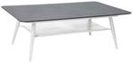 Stern nVanda Tafel Aluminium 130x80 cm - WitAntraciet, Tuin en Terras, Ophalen of Verzenden, Nieuw
