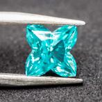 4.1 ct Paraiba - Plum cut - Lab Grown - Exotic - AGL /, Verzenden, Nieuw