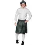 Groene Schotse verkleed rokken/kilts voor heren - Schotse ..