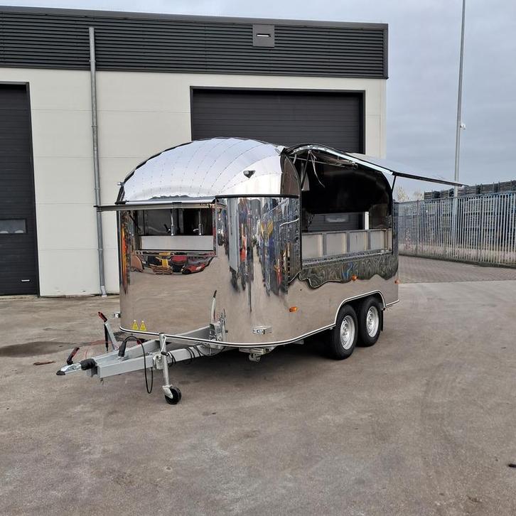 Foodtruck chrome, WB-380ST, Zakelijke goederen, Partijgoederen en Retail | Verkoopwagens