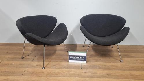 Set van 2 Artifort Orange Slice Fauteuil van Pierre Paul, Huis en Inrichting, Fauteuils, Zo goed als nieuw, Ophalen of Verzenden