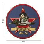 MIG 29 embleem patch van stof art. nr. 4071, Verzenden