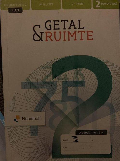 Getal amp Ruimte 12e ed havovwo 2 FLEX leerboe 9789001748821, Boeken, Techniek, Zo goed als nieuw, Verzenden
