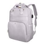 ZILOU Rugzak 15.6 inch Laptopvak - 30 Liter - Grijs [TIP!], Sieraden, Tassen en Uiterlijk, Tassen | Rugtassen, Overige merken