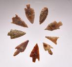 Neolithic tenere flint Pijlpunt - 37 mm (Zonder