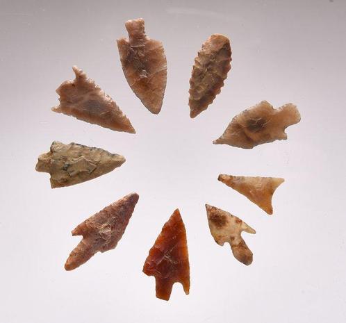 Neolithic tenere flint Pijlpunt - 37 mm (Zonder, Antiek en Kunst, Antiek | Overige Antiek