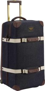 Burton Wheelie dbl deck denim reis trolley 86L, Verzenden, Nieuw