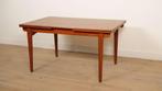Vintage eettafel | Uitschuifbaar | Deens design | Teak, Ophalen of Verzenden, Nieuw