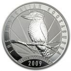 Kookaburra 1 kg 2009, Postzegels en Munten, Munten | Oceanië, Verzenden, Losse munt, Zilver