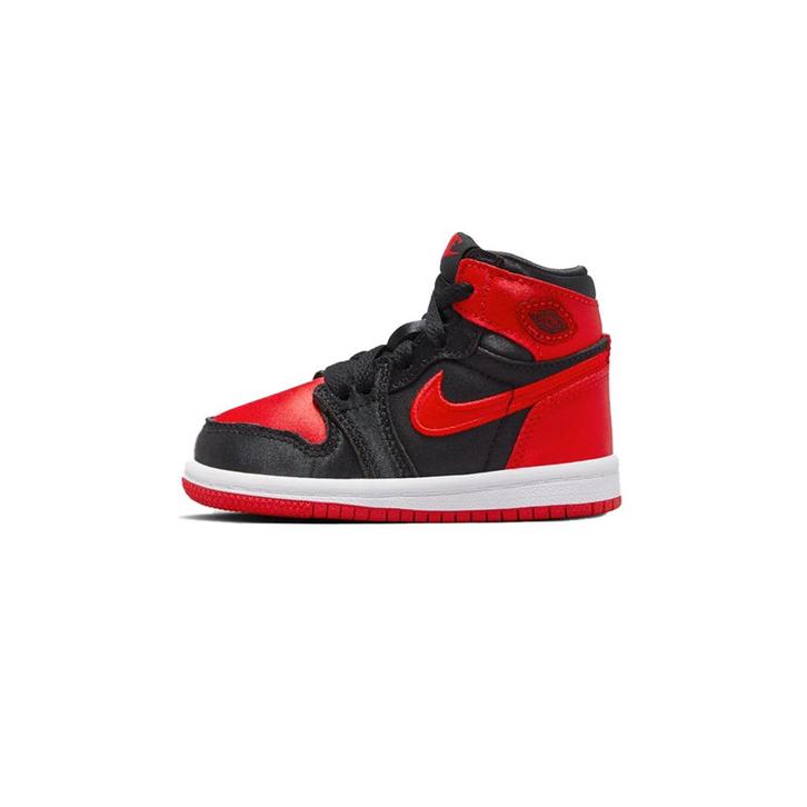 Air Jordan 1 Satin Bred (TD) - Diverse maten, Kleding | Heren, Schoenen, Ophalen of Verzenden