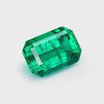 1 pcs Groen Smaragd - 2.41 ct - Gem research Swiss Lab (GRS), Nieuw