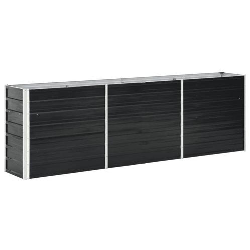 Plantenbak Verhoogd 240cm Antraciet | Retourdeal | 35% Ko..., Tuin en Terras, Bloembakken en Plantenbakken, 60 cm of meer, 100 cm of meer