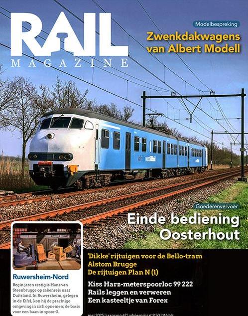 Rail Magazine - 424 2025, Boeken, Tijdschriften en Kranten, Sport en Vrije tijd, Nieuw, Verzenden
